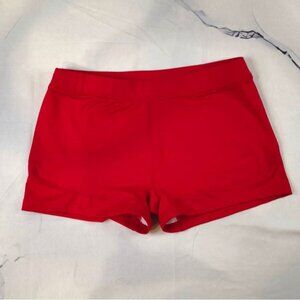 BCG Spandex Red Women's Cool Temp Workout Activewear Shorts Medium